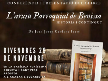 L’Arxiu Parroquial de Benissa; per Joan Josep Cardona